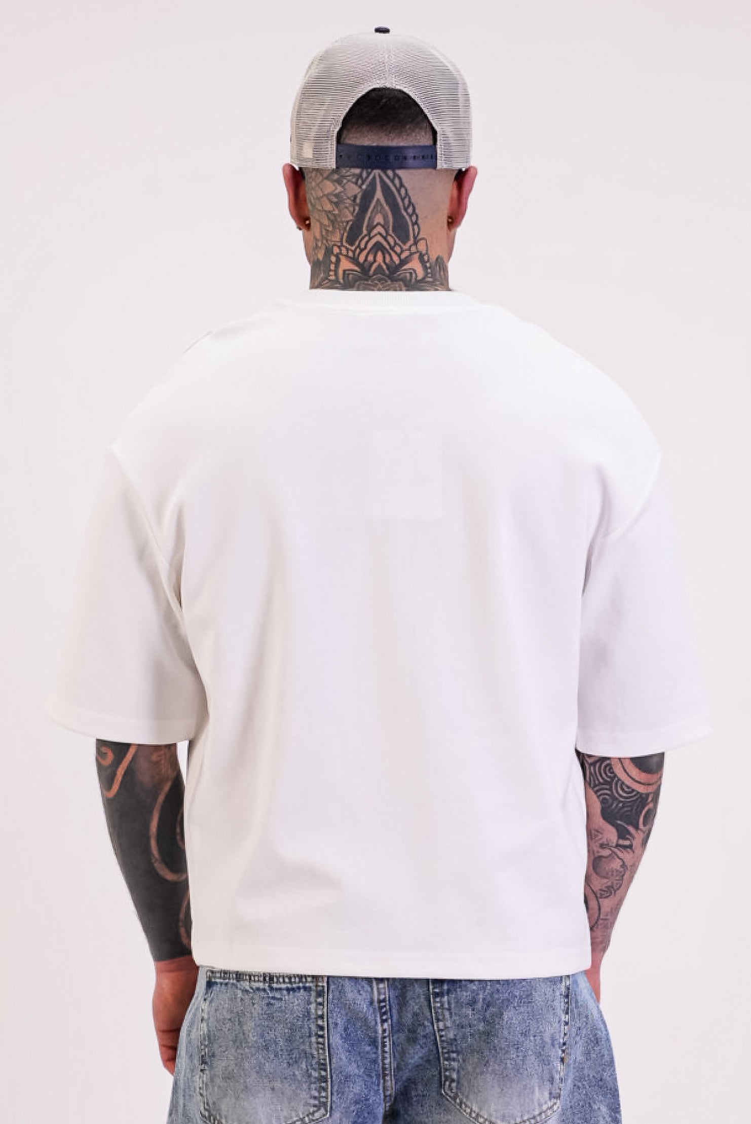T-Shirt Interlock Bianca - High Drip Studios