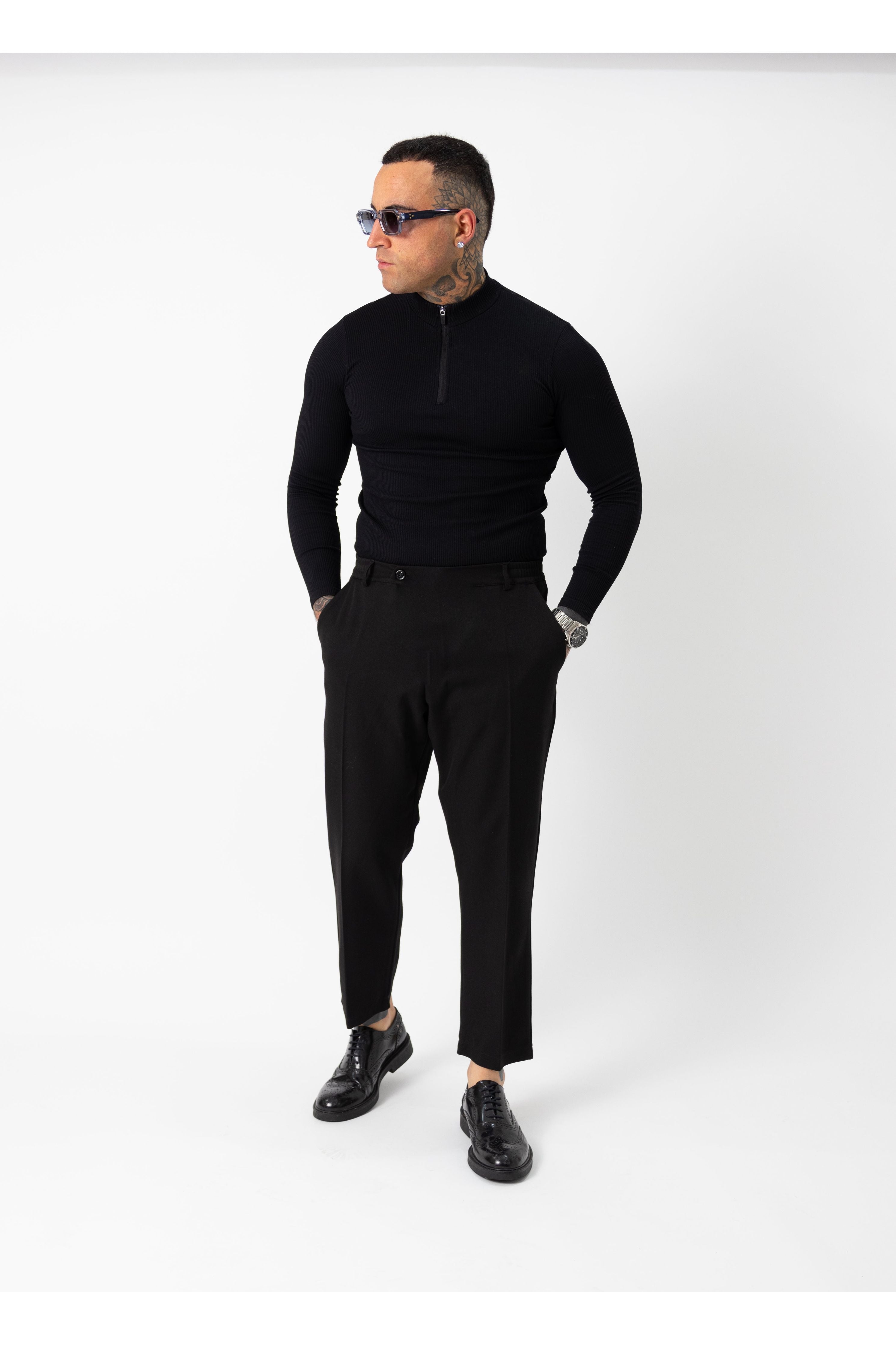 Chinos Manolana Nero - High Drip Studios