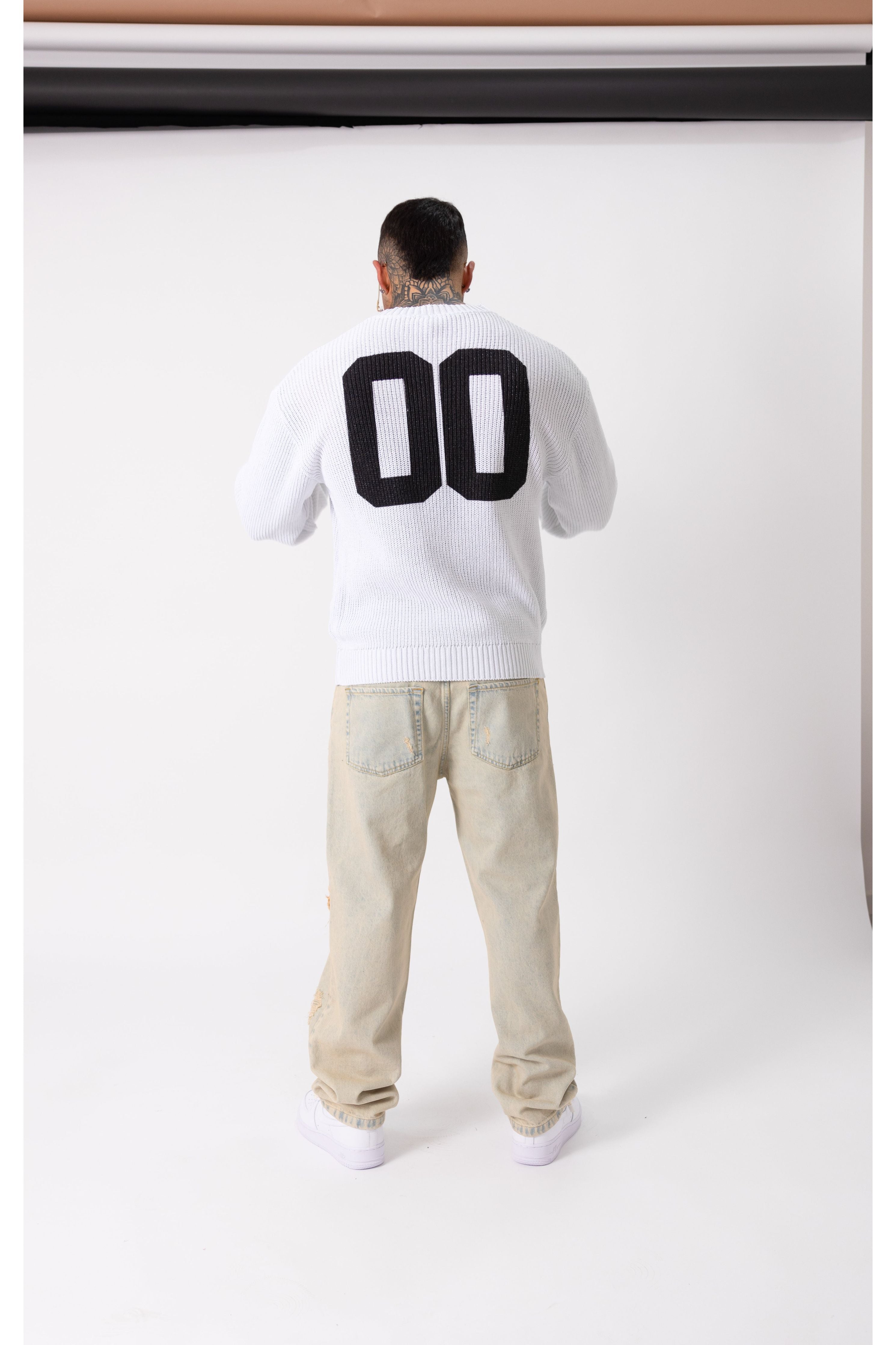 Maglione Bianco 00 - High Drip Studios