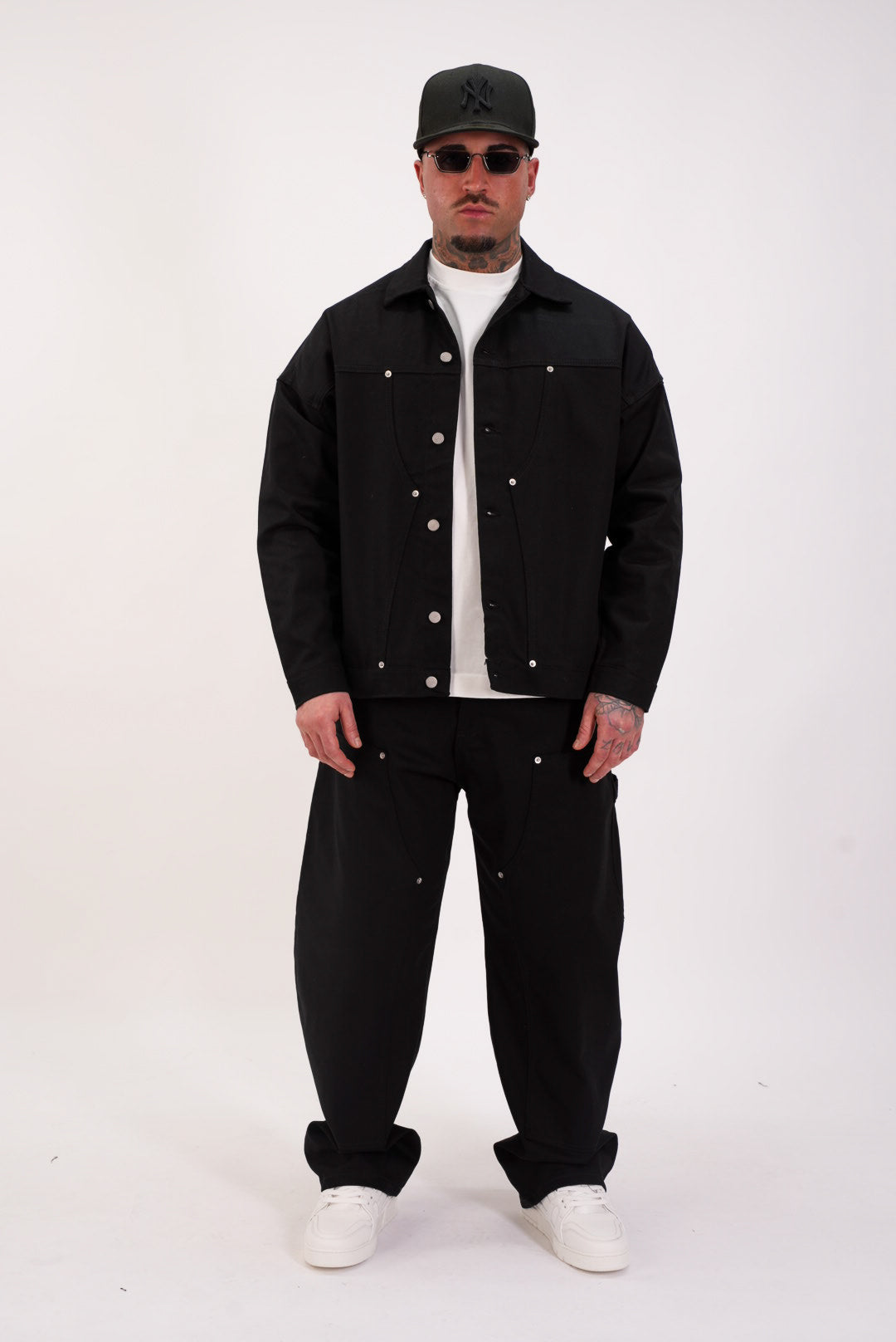 Coordinato Ghost Nero - High Drip Studios