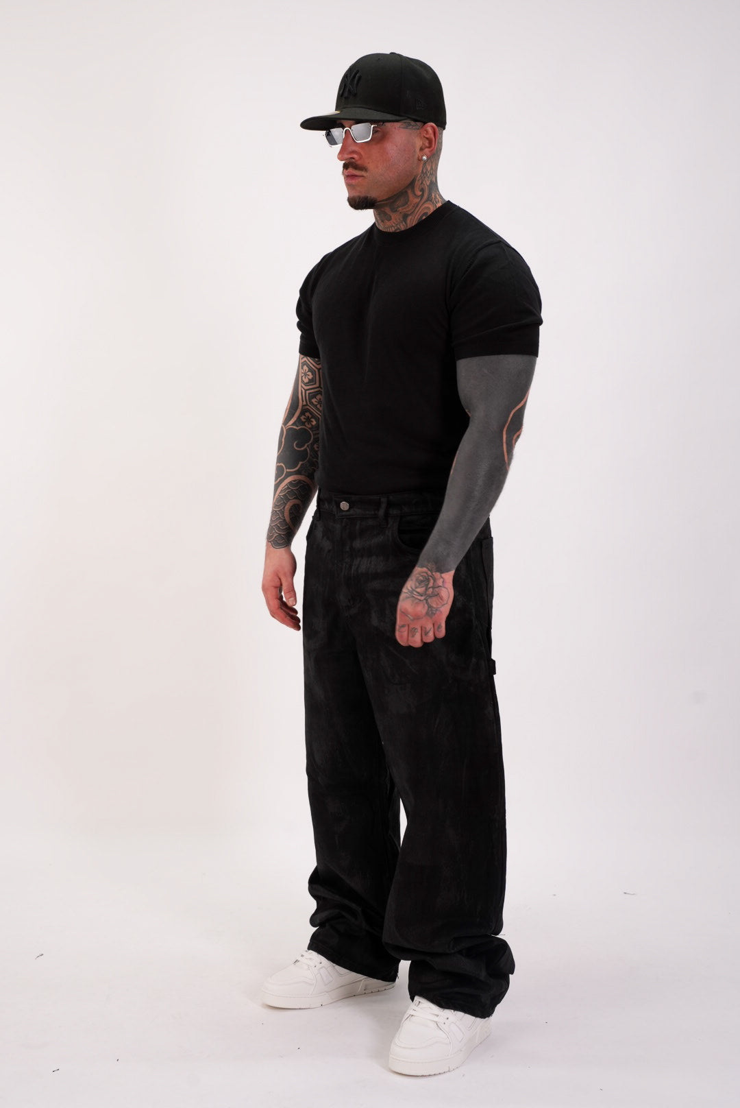 Jeans Spalmato Cerato - High Drip Studios