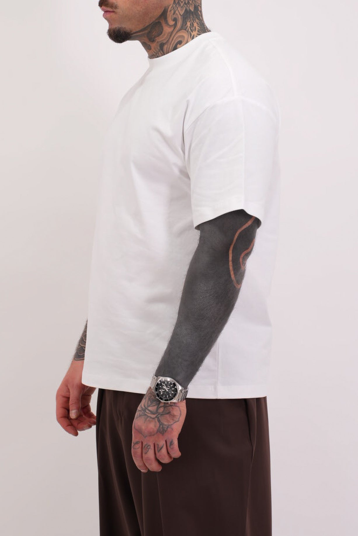 T-Shirt Essential Bianca - High Drip Studios