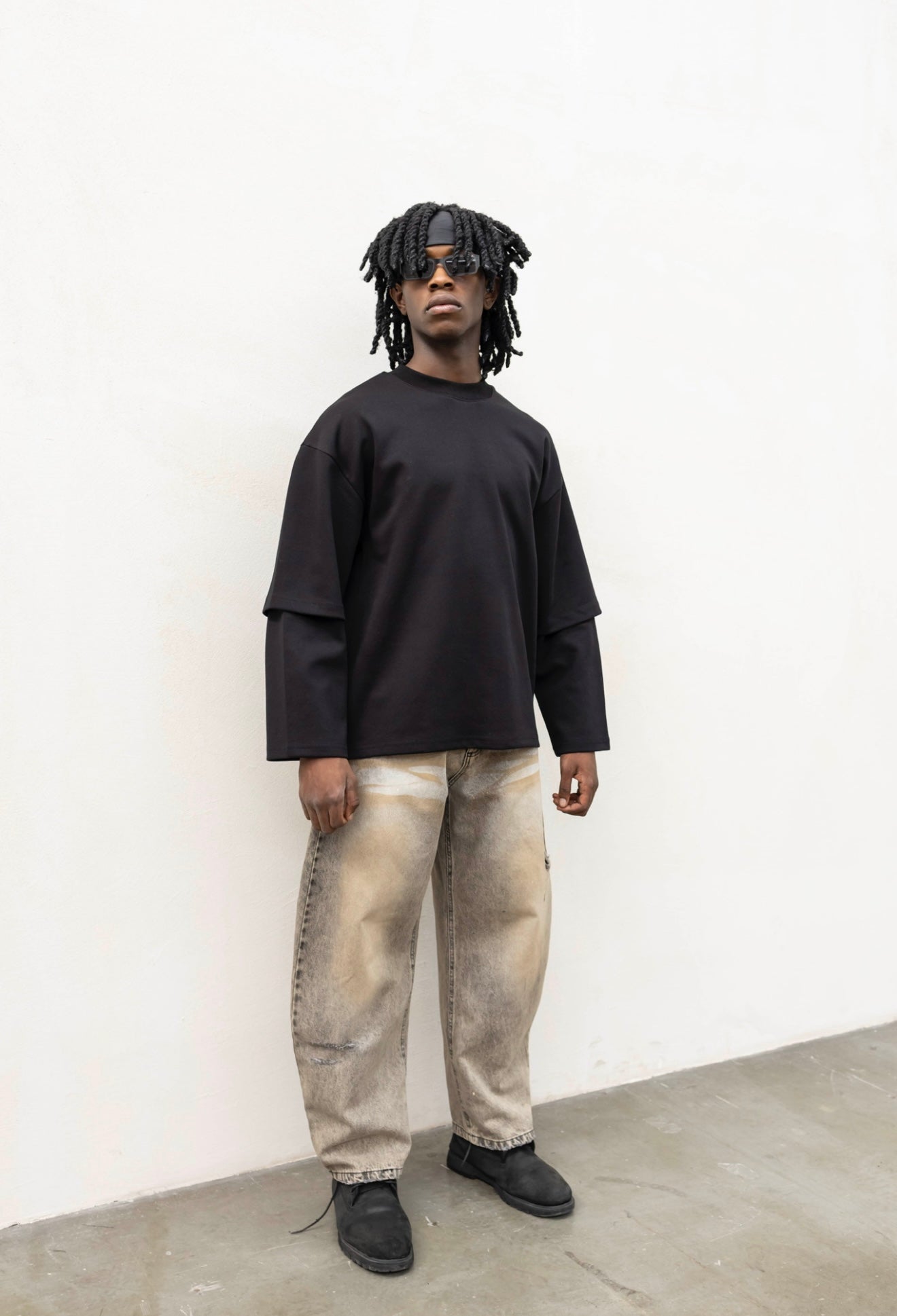 Double Sleeve Nero - High Drip Studios