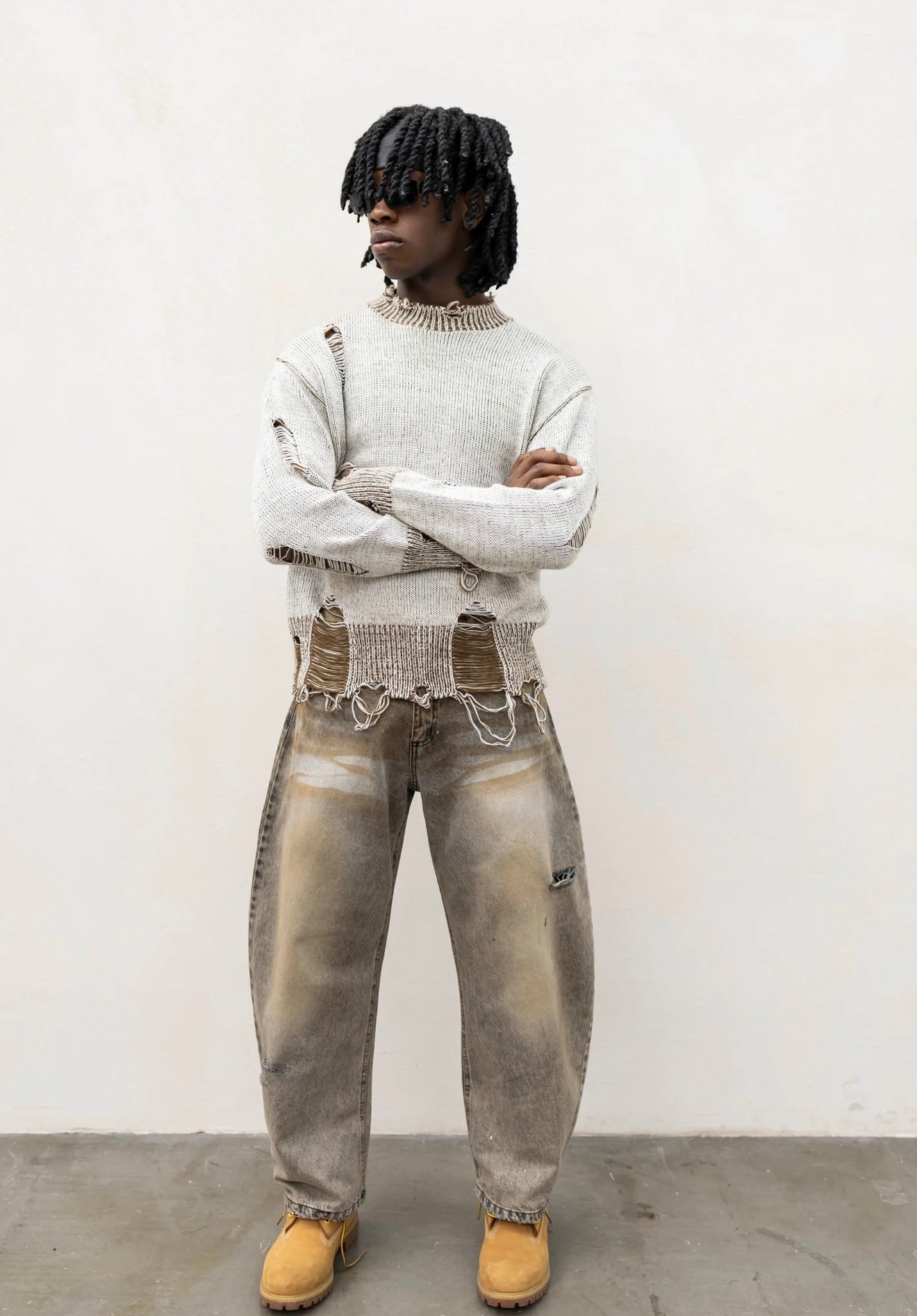 Maglione Devotion Crema - High Drip Studios