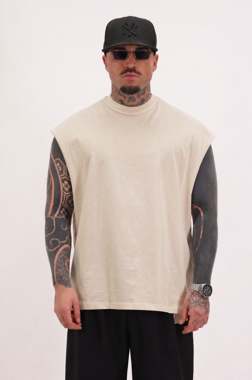 Heavy Tee Beige - High Drip Studios