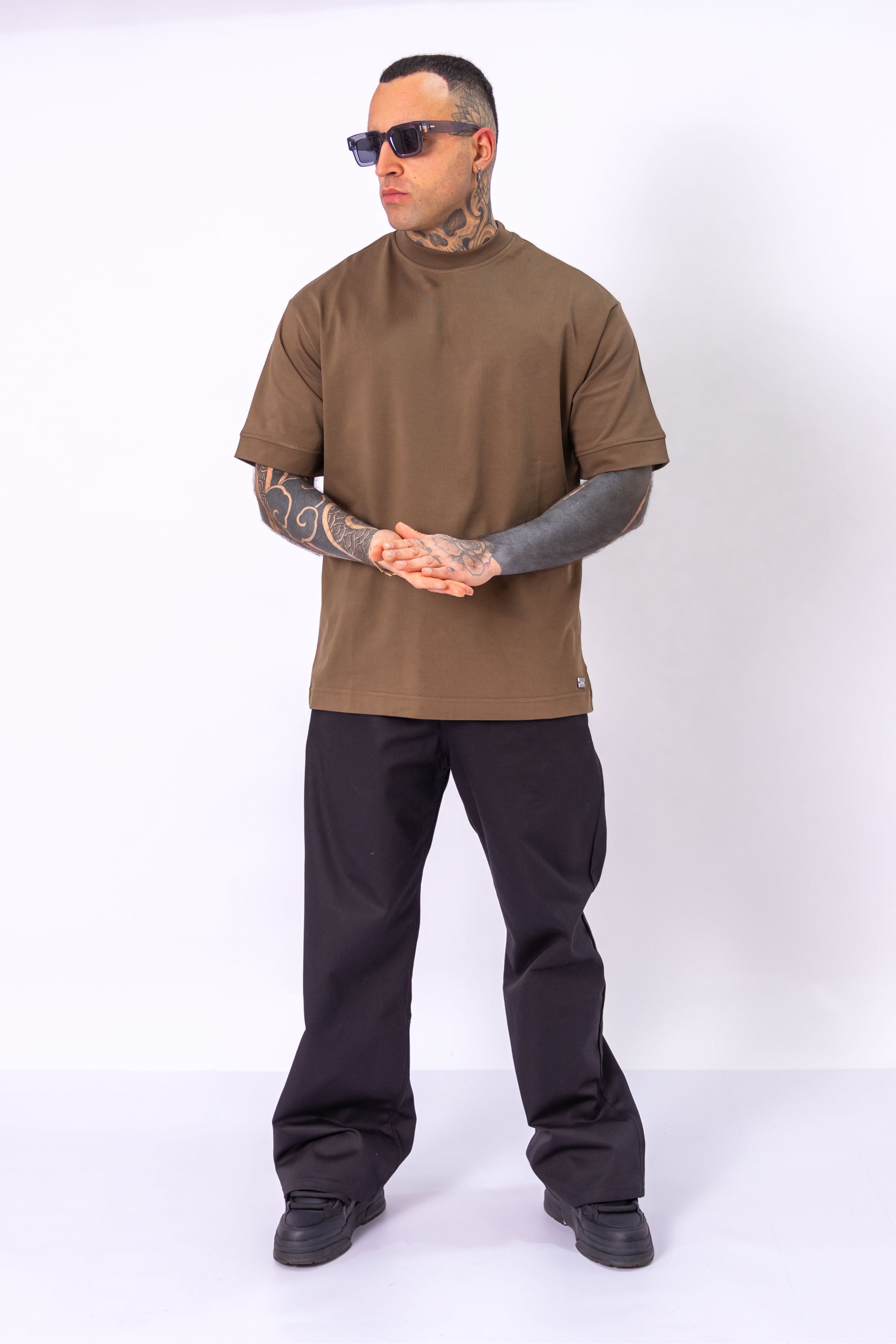 T-Shirt Compact Verde - High Drip Studios