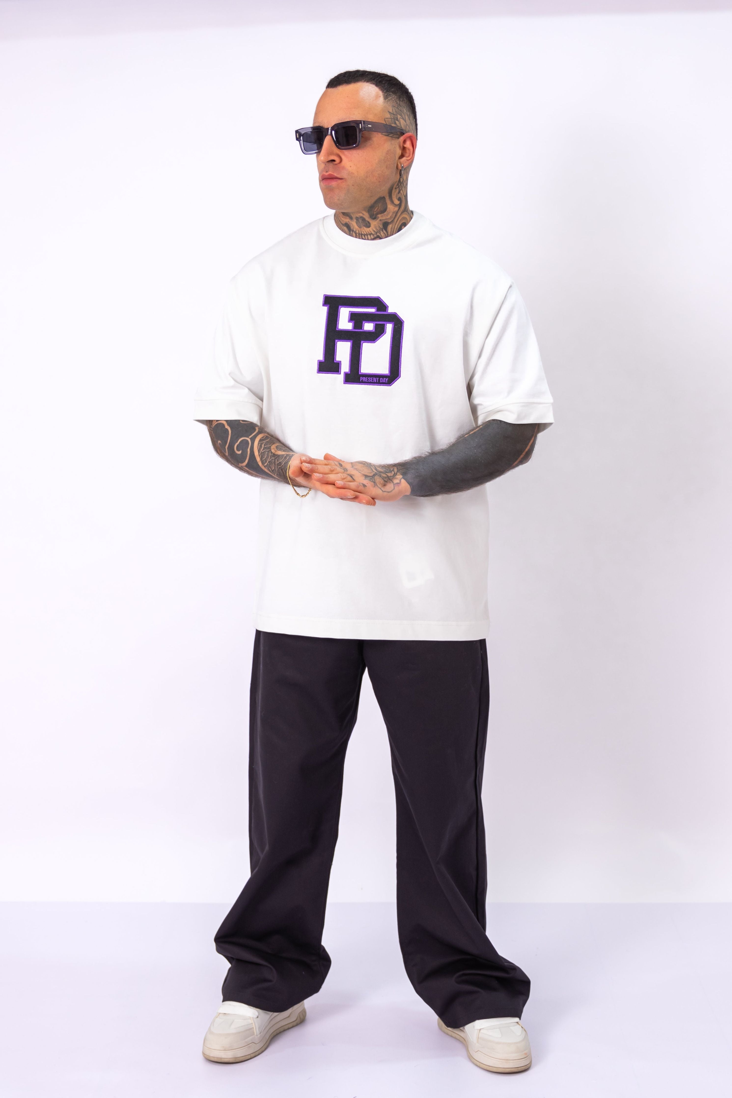 T-Shirt Compact PD Bianca - High Drip Studios