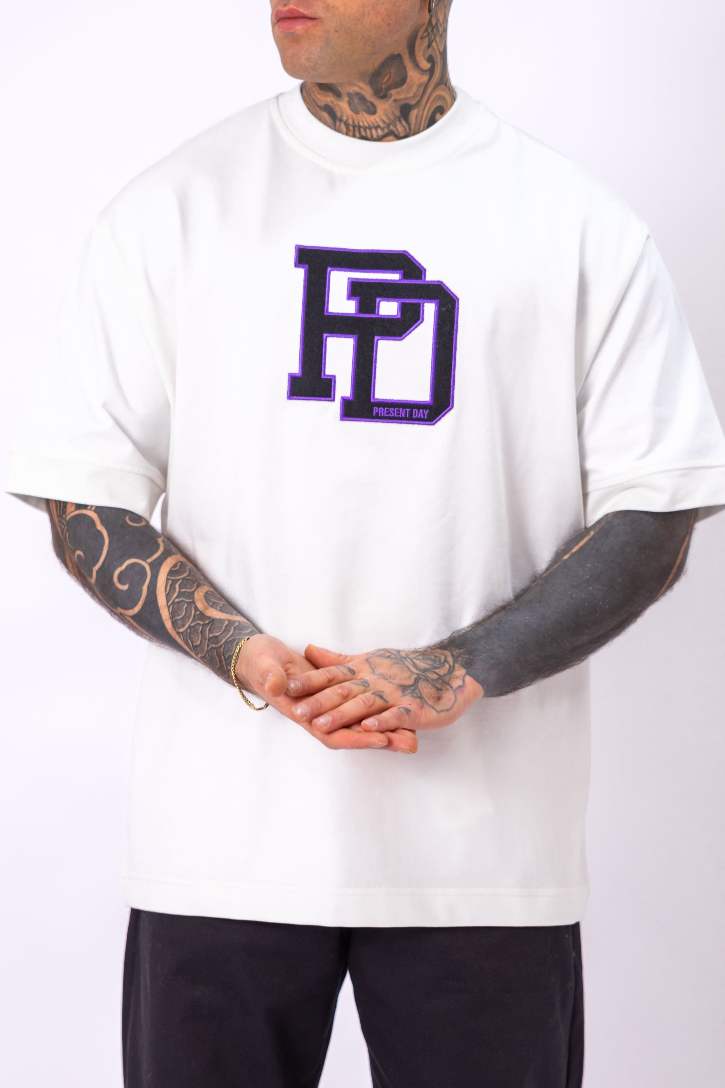 T-Shirt Compact PD Bianca - High Drip Studios