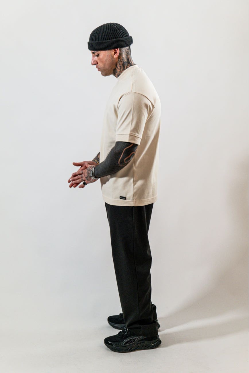 T-Shirt Compact Beige - High Drip Studios