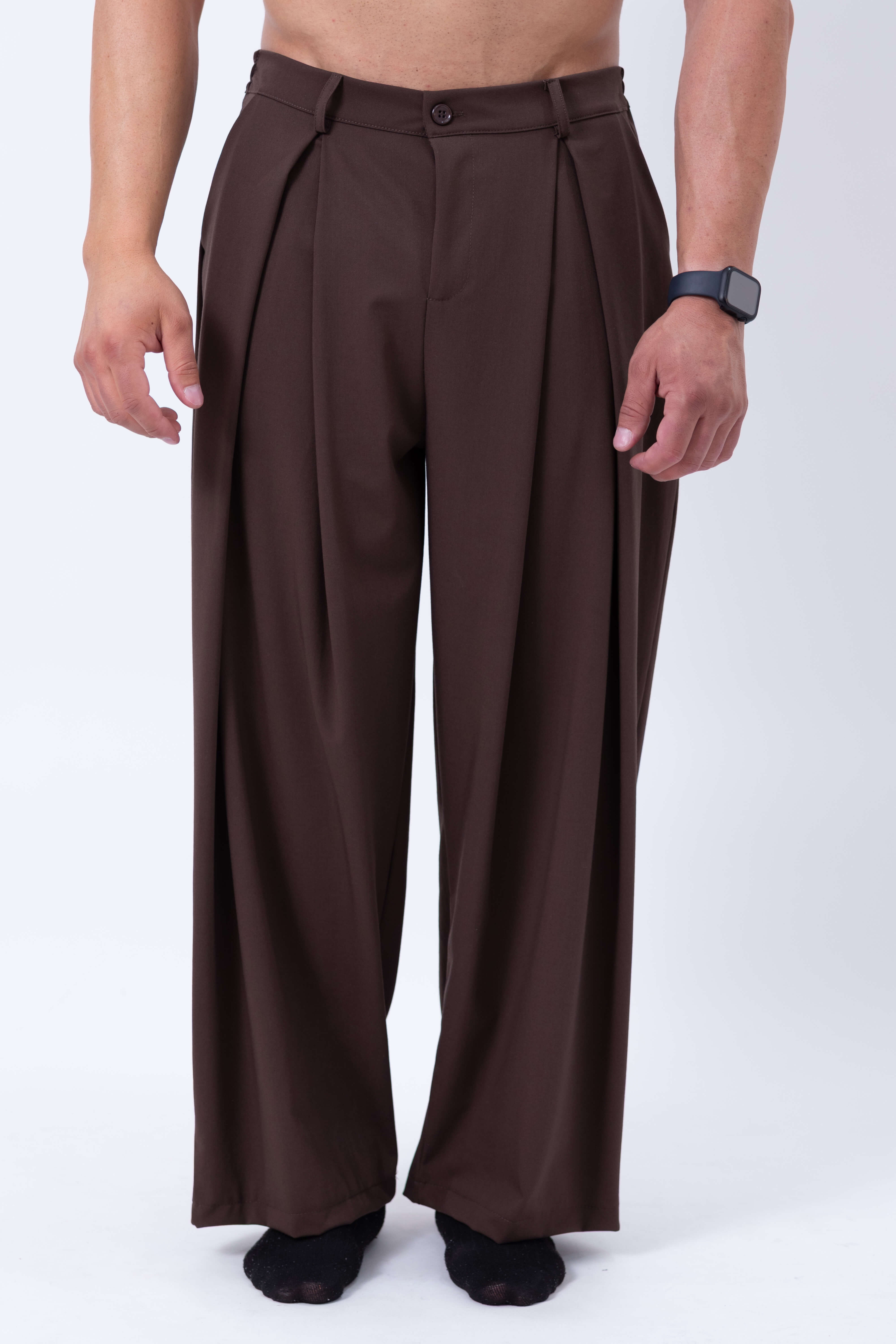 Pantalone Pences Marrone - High Drip Studios