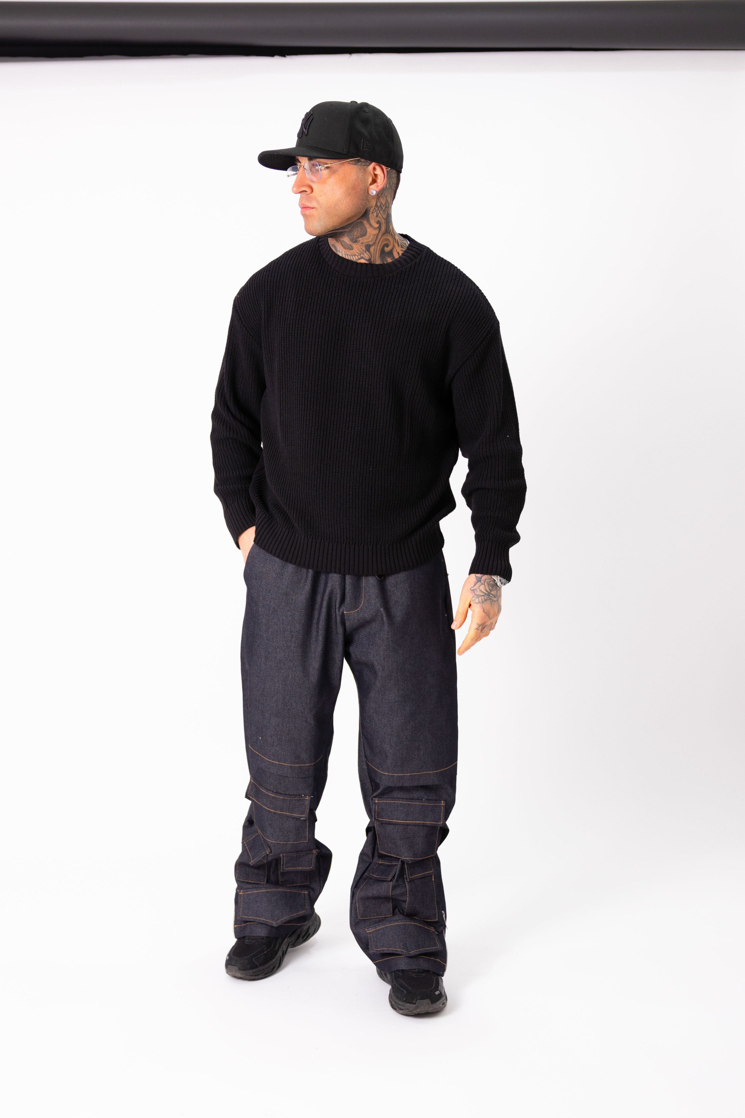 Maglione Nero 00 - High Drip Studios