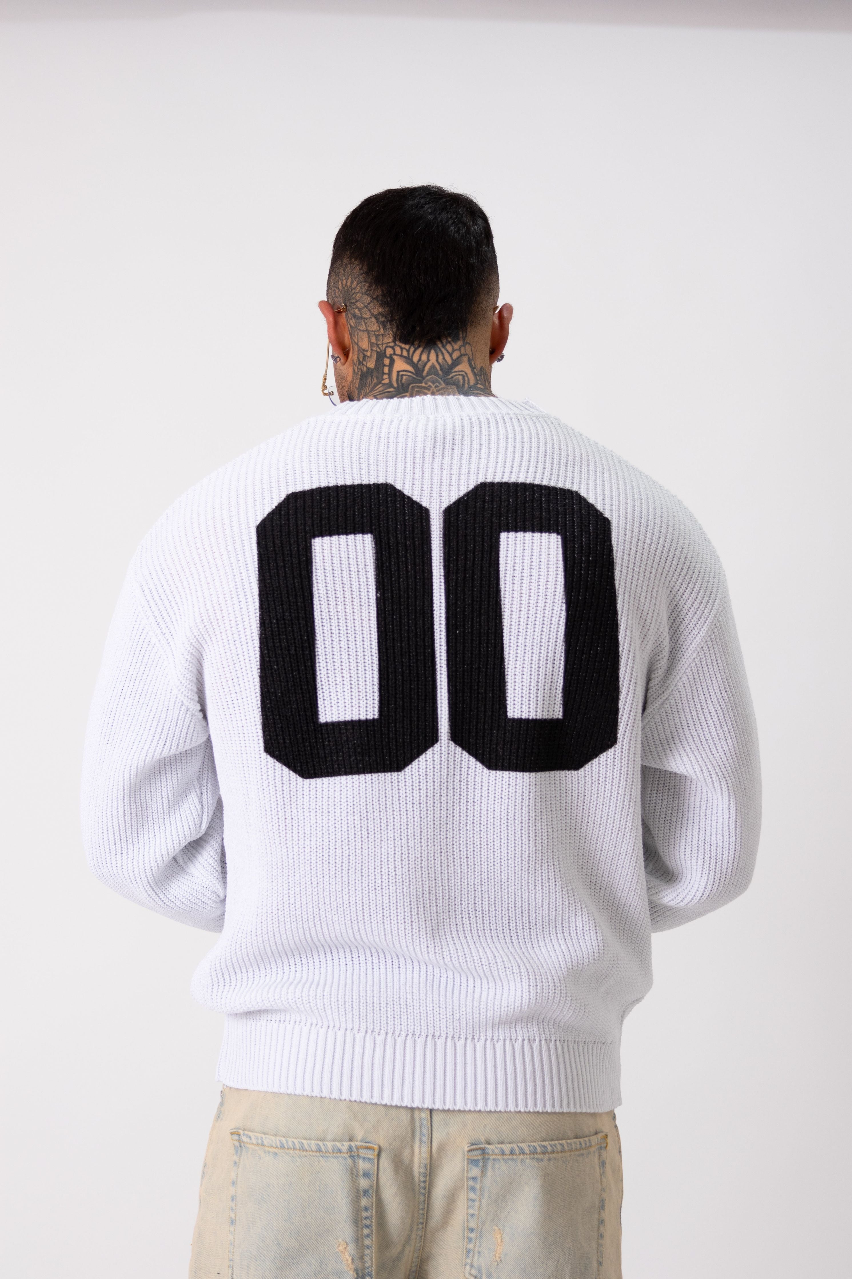 Maglione Bianco 00 - High Drip Studios