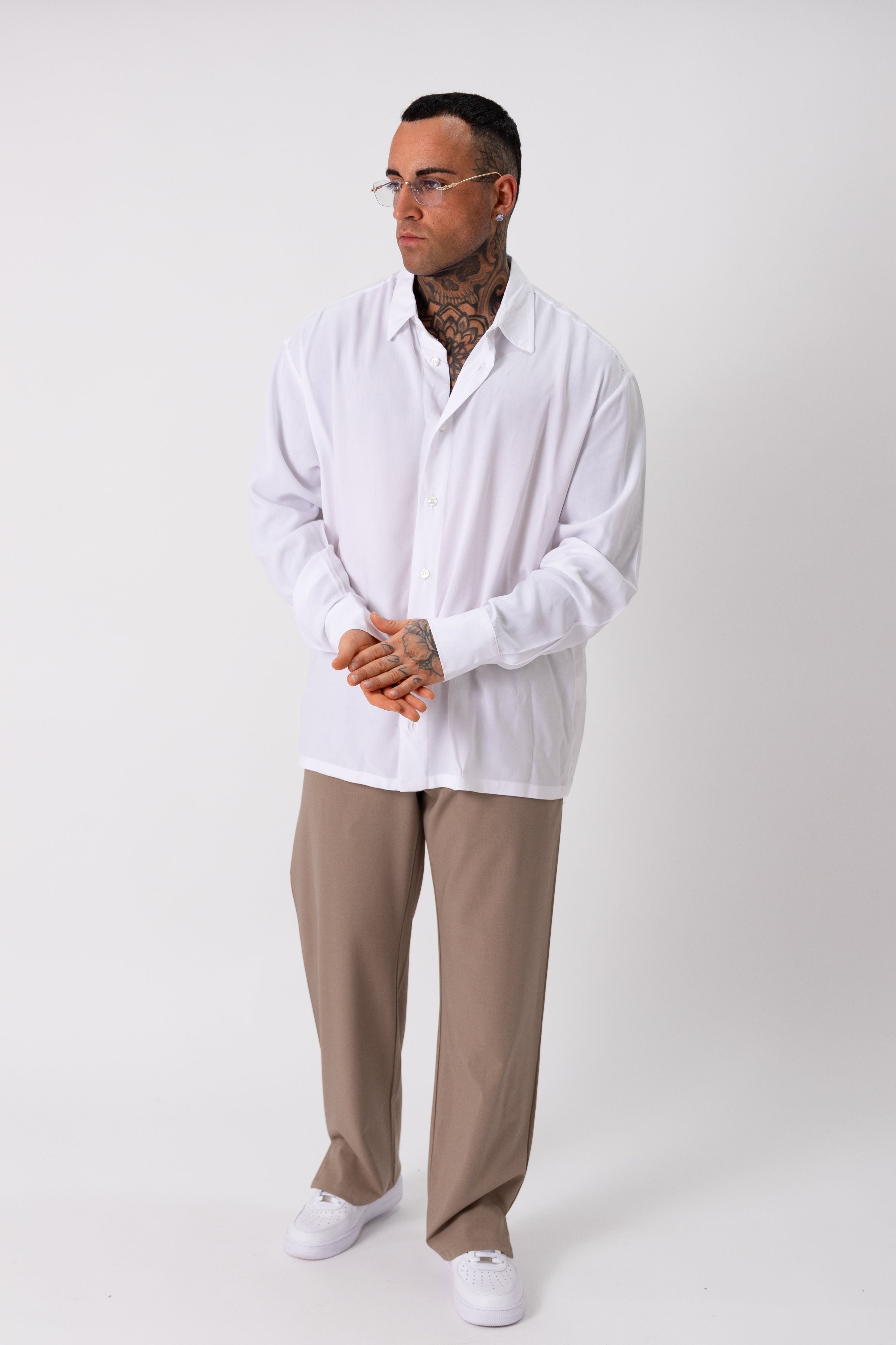 Pantalone Spacchetti Camel - High Drip Studios