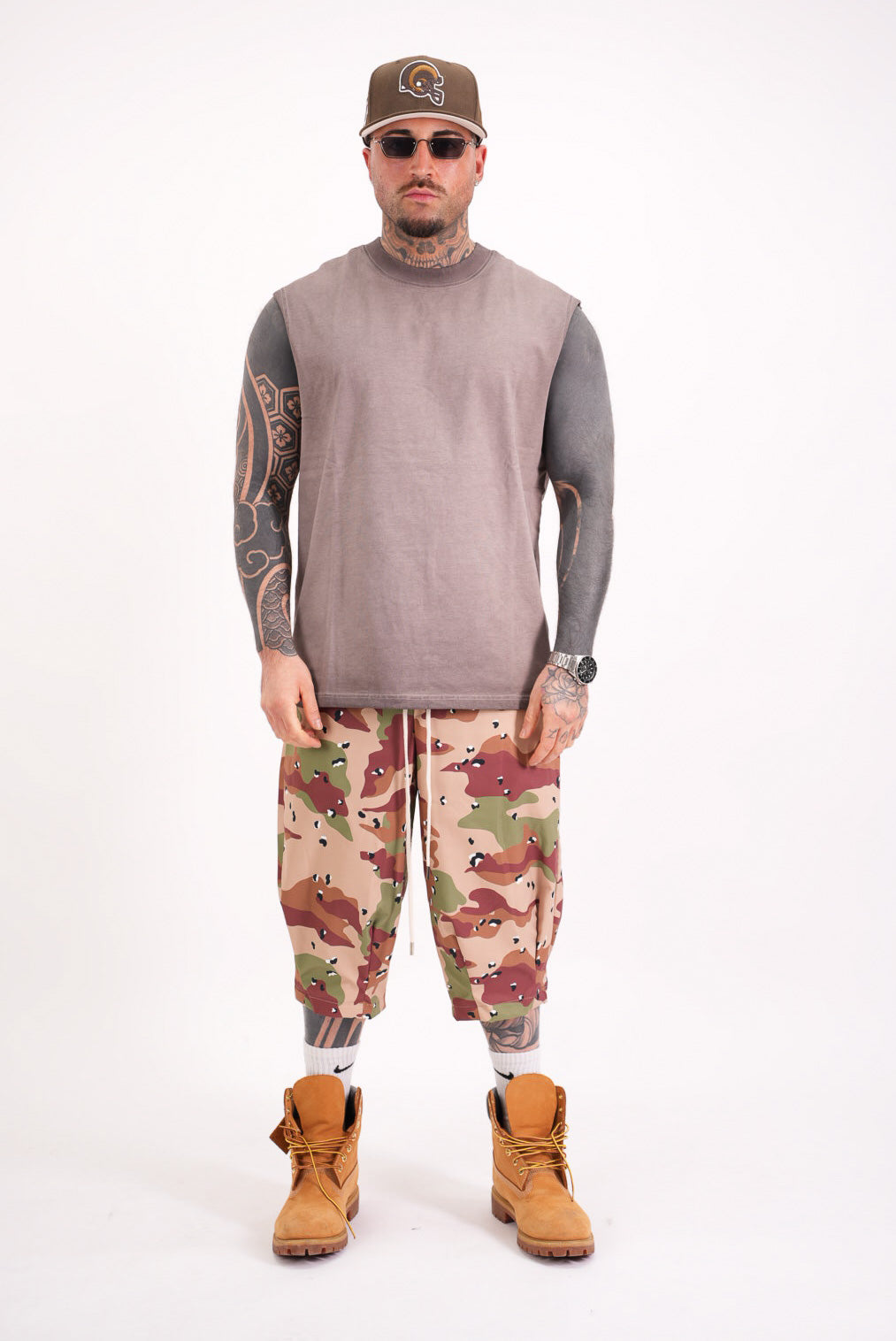 Tee washed Brown